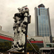 Illustration for article titled Giant Patlabor Mecha Withstands a Real Typhoon